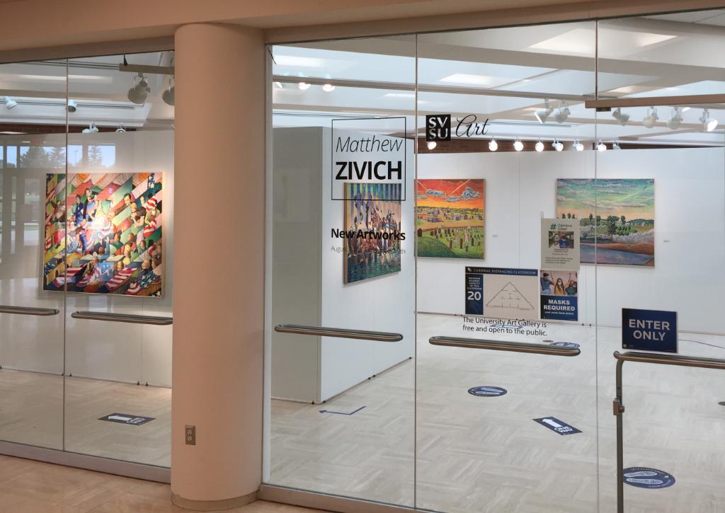 entrance to gallery